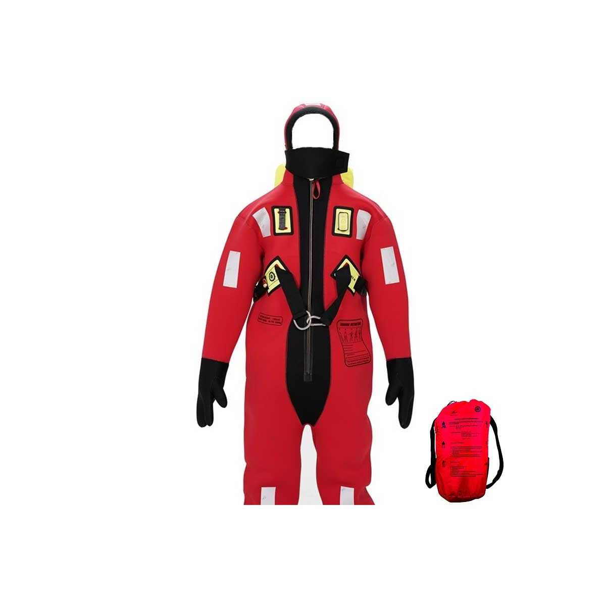Combinaison de survie en néoprène SOLAS plastimo avec sac de rangement