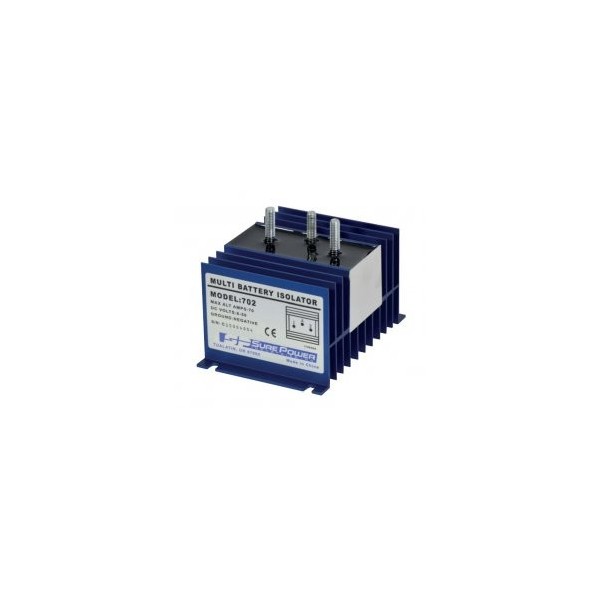 Répartiteur de charge à diodes 1E/2S 70A+1B - N°1 - comptoirnautique.com 