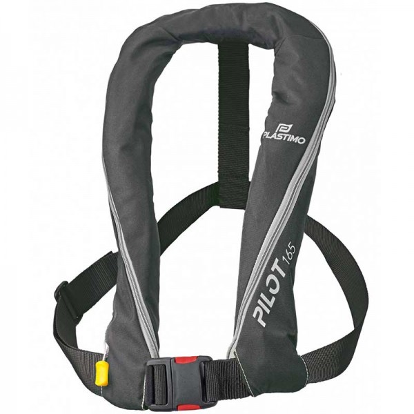 Gilet de sauvetage Pilot 165 Plastimo - Sans harnais Noir - N°9 - comptoirnautique.com