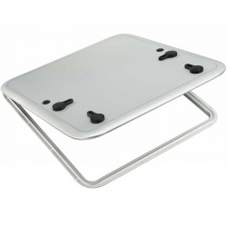 Panneau de pont plein Lanterneau aluminium brut Plastimo pour bateau ou fourgon aménagé