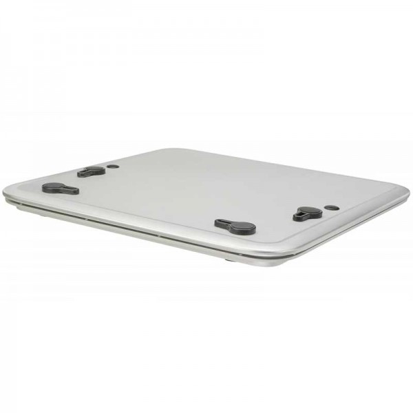Panneau de pont plein Lanterneau aluminium brut Plastimo fermée pour bateau ou fourgon aménagé - N°2 - comptoirnautique.com
