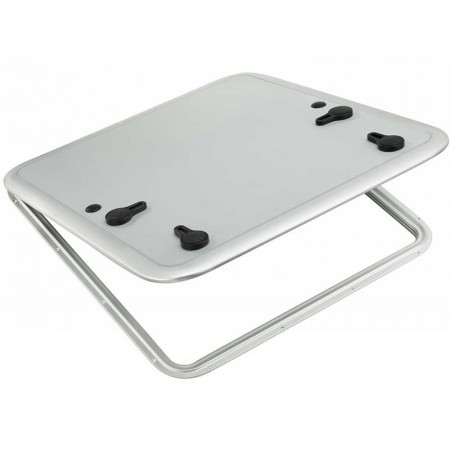 Panneau de pont plein Lanterneau aluminium anodisé plastimo