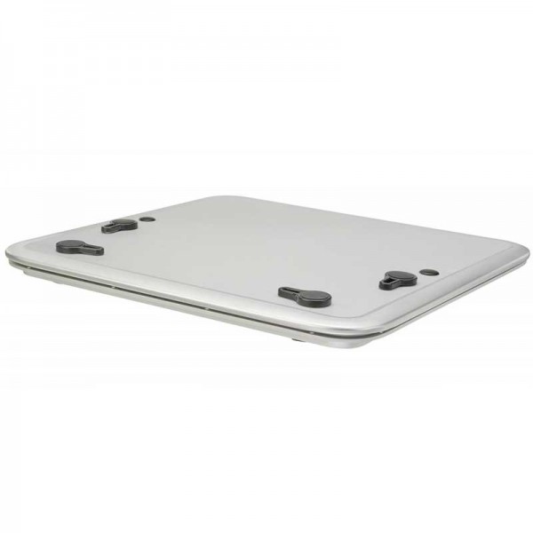 Panneau de pont plein Lanterneau aluminium anodisé plastimo fermé - N°2 - comptoirnautique.com