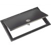 Trappe étanche en inox 316 L de Plastimo pour montage plat pont - N°1 - comptoirnautique.com