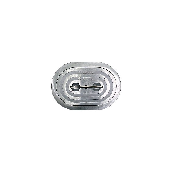 Portello impermeabile Alu Oval 12x18''- Alu Dormant - N°1 - comptoirnautique.com