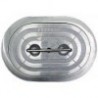 Wasserdichte Luke Alu Ovale 15x24'' - Zarge Stahl