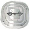 Portello quadrato in alluminio da 24'' a tenuta stagna - Telaio in alluminio - N°1 - comptoirnautique.com