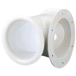 Tunnel de poupe polyester pour propulseur électrique SE130-SE170 ou hydraulique SH240 Sleipner de côté