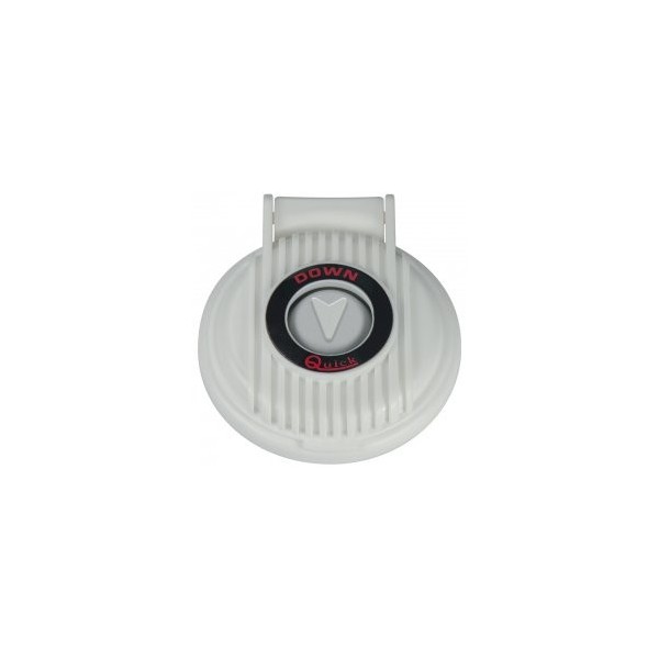 Interruptor de pedal para descenso - cubierta protectora blanca - N°1 - comptoirnautique.com