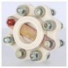Halbelastische Kupplung 20PS/100 U/min-Ø Presskuchen 127mm