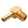 Connettore a 90° 1/4''-18NPTF per tubo da 8 mm