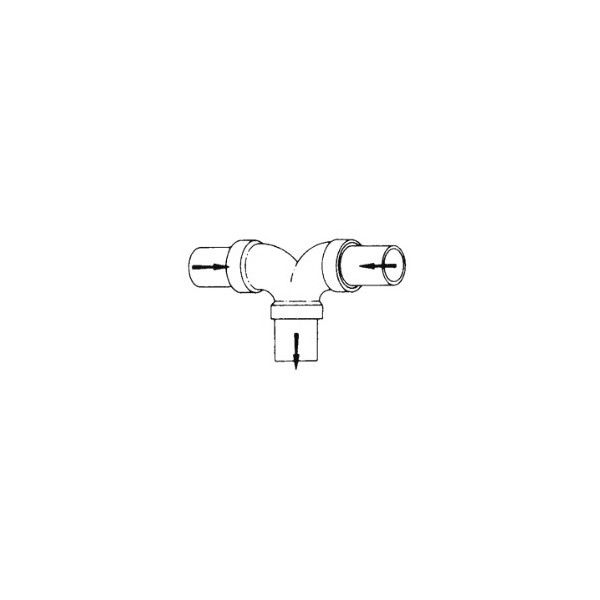 Raccordo a T da 1''1/2 - N°1 - comptoirnautique.com