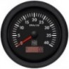Rev counter with hour meter 100mm - 12/24V 0-4000 rpm - W terminal