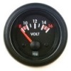 Voltímetro 8-16V Analógico aguja roja DIA. 52mm - N°1 - comptoirnautique.com 