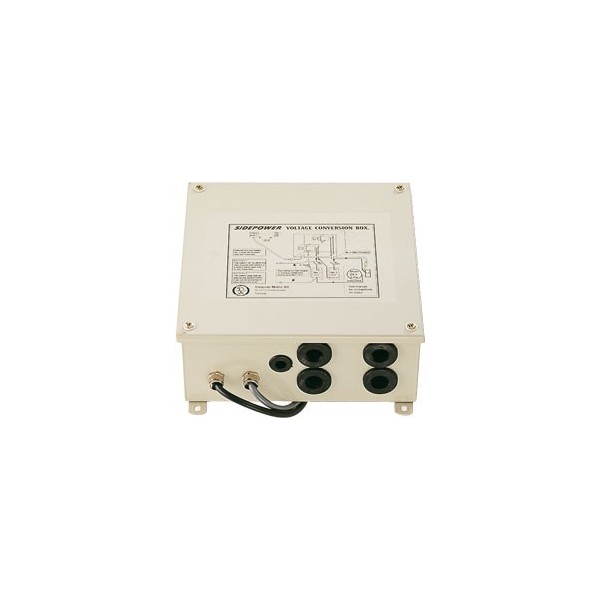 Scatola di accoppiamento 12V-24V per propulsore elettrico SE210 - SE250 - N°1 - comptoirnautique.com