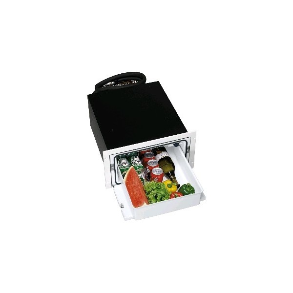 Frigorifero a cassetto da 36L in acciaio inox con porta bianca - N°3 - comptoirnautique.com