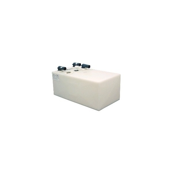 Waste water tank 129L with fittings - N°1 - comptoirnautique.com 