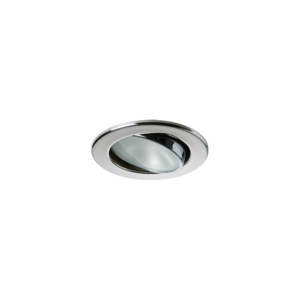 LED-Spot Ø 85mm schwenkbar NIKITA Edelstahl poliert 10-30V warmweiß - N°1 - comptoirnautique.com