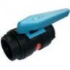 1/4 turn polymer valve Ø 1'' BSP