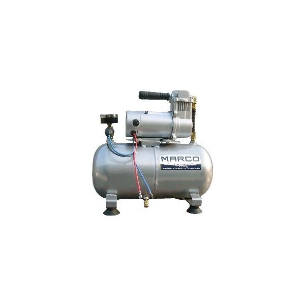 M3 COMPRESSORE 24V 8 BAR - 47L/MIN. - N°1 - comptoirnautique.com