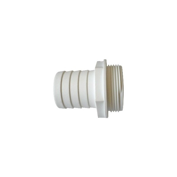 Ligação reta ondulada para mangueira de 38 mm - N°1 - comptoirnautique.com 