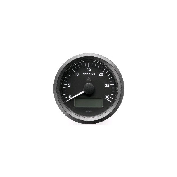 Compte-tours avec horamètre - 3000 rmp Ø85mm - N°1 - comptoirnautique.com