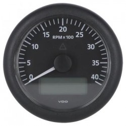 Rev counter with hour meter...