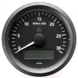 Rev counter with hour meter...