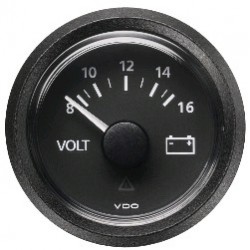 Voltmeter 8-16V - Viewline