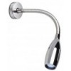 Luce di lettura a LED / lettore di carte MAYA 10-30V cromo Lunghezza 30 cm - N°1 - comptoirnautique.com