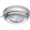 LED-Deckenleuchte Ø90mm Tims Edelstahl 10-30V Naturweiß - Schalter