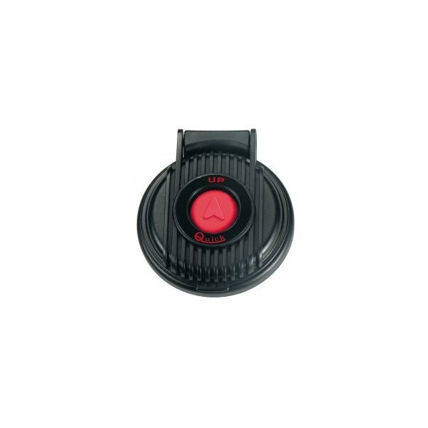 Interruttore a pedale montato - copertura protettiva nera - N°1 - comptoirnautique.com