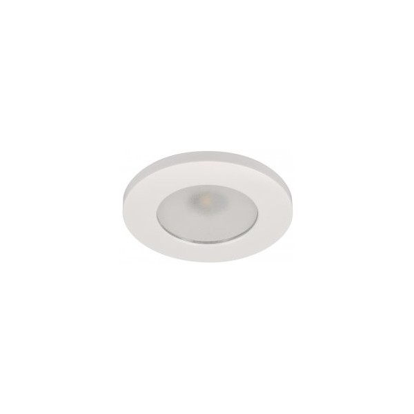 Faretto LED Ø 72mm TED in acciaio inox 10/30V bianco caldo - N°1 - comptoirnautique.com