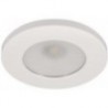 Spot LED Ø 72mm TED inox 10/30V blanc chaud