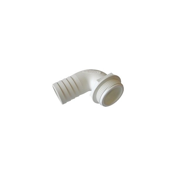90° corrugated elbow fitting for 38mm pipe - N°1 - comptoirnautique.com 