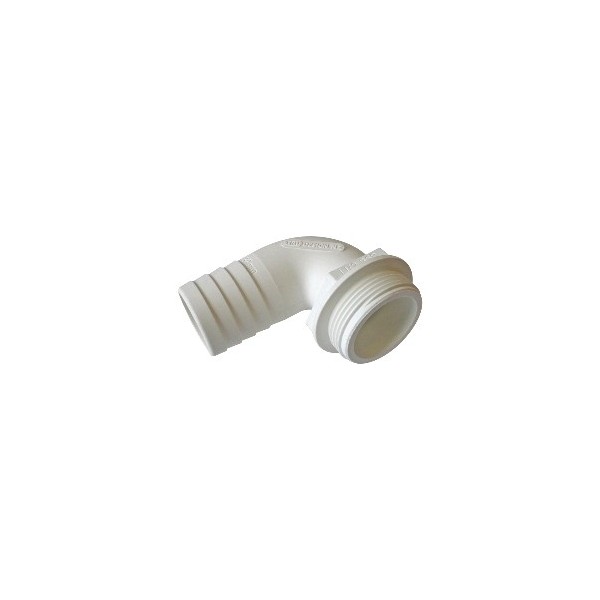 Raccordo a gomito ondulato a 90° per tubo da 38 mm - N°1 - comptoirnautique.com