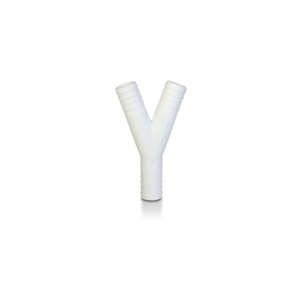 Panca in nylon Ø25 corrugata con raccordo a Y - N°1 - comptoirnautique.com