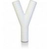 Panca in nylon Ø25 corrugata con raccordo a Y - N°1 - comptoirnautique.com