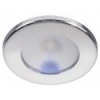 Faretto LED Ø 72mm Ted inox 10/30V bianco caldo - Interruttore a sfioramento - N°1 - comptoirnautique.com