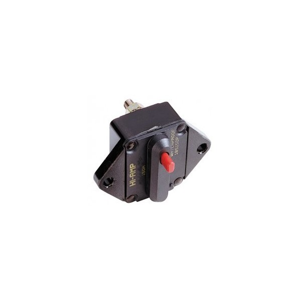 Disjuntor monopolar 135A 12/24VDC de montagem embutida - N°1 - comptoirnautique.com