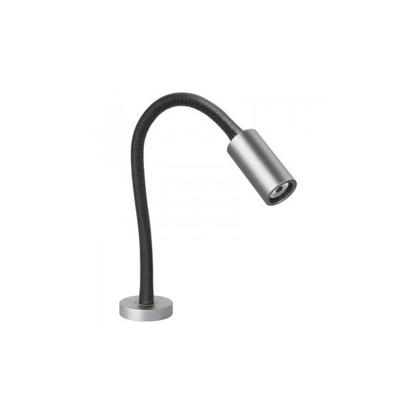 AUDREY 10 luce di lettura LED orientabile-30V copertura in pelle nera - N°1 - comptoirnautique.com