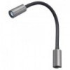AUDREY WALL adjustable LED reading light 10-30V grey plastic body - N°1 - comptoirnautique.com 
