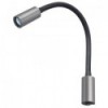 Liseuse LED orientable AUDREY WALL 10-30V corps gris - lumière blanc chaud - N°1 - comptoirnautique.com