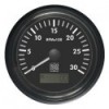 Conteggio-rpm con timer 85 mm - 12/24V 0-3000 rpm - Pick Up - N°1 - comptoirnautique.com