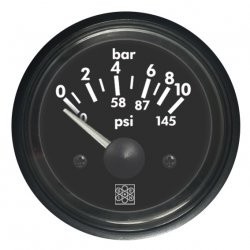 Pressure gauge 0-10 bar 12V...