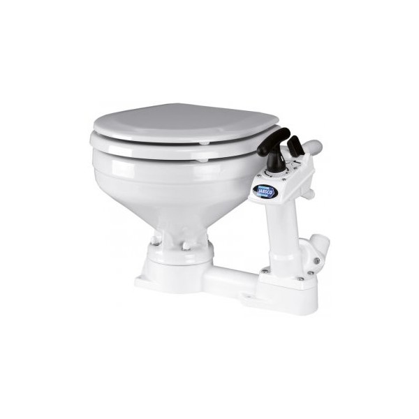 Twist'n'lock manual toilet - Compact bowl - N°1 - comptoirnautique.com 