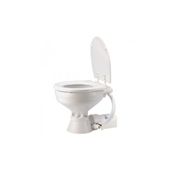 Quiet Flush electric toilet pump 12V - Large bowl - N°1 - comptoirnautique.com 