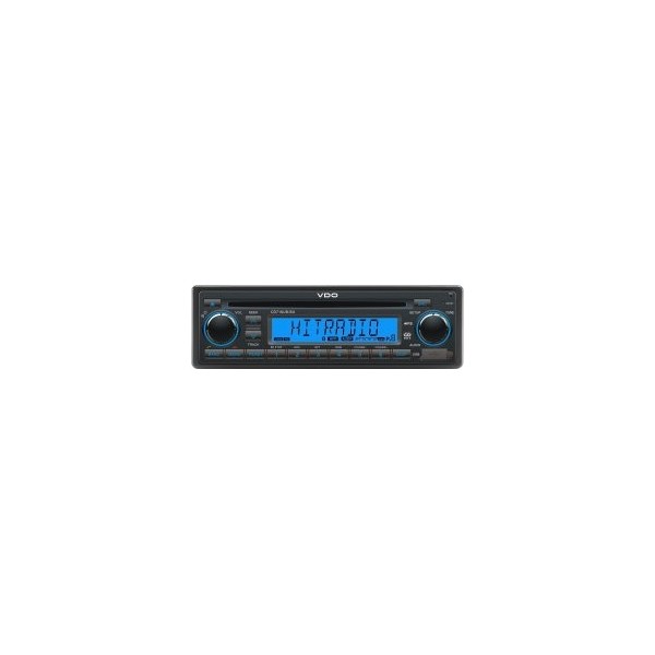 Rádio do carro Sintonizador USB AUX Bluetooth CD 12V 4X25W - N°1 - comptoirnautique.com 