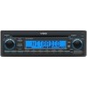 Rádio do carro Sintonizador USB AUX Bluetooth CD 12V 4X25W