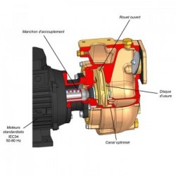 Wear disc for AM50D10EM2T50